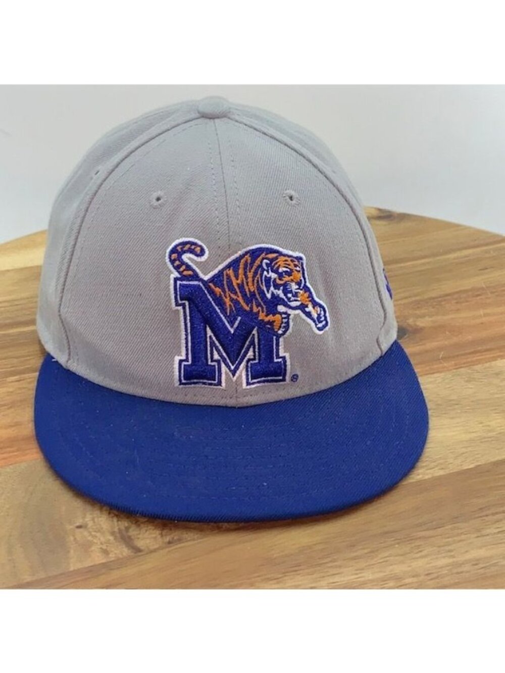 New Era University of Memphis 59Fifity NCAA Blue Gray Fitted 7 3/8